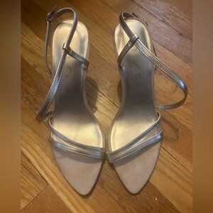 Unisa Rose Gold Slingback Heels